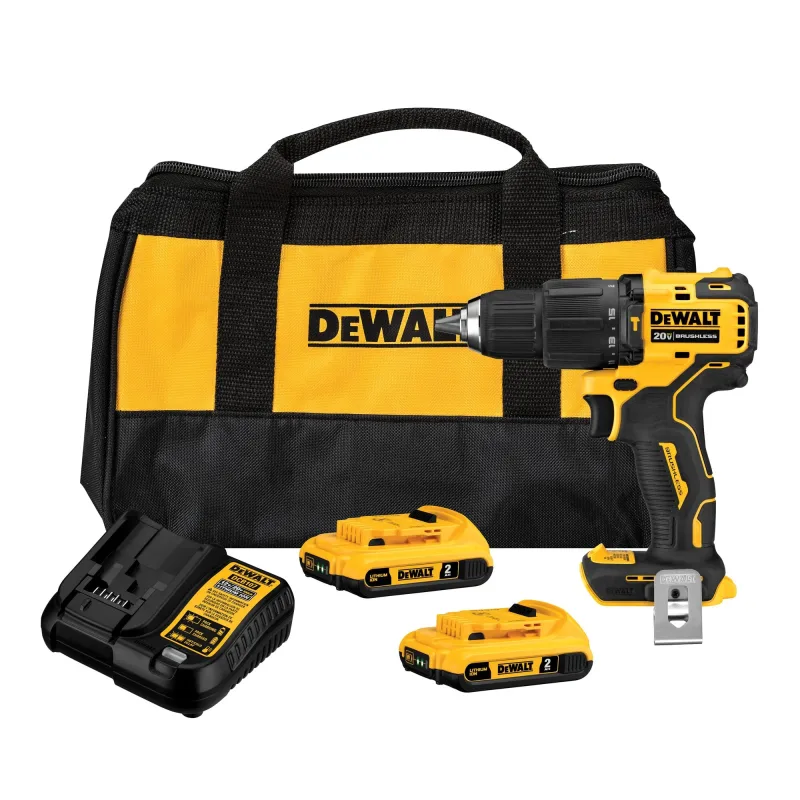 Taladro Percutor Atomic 1/2' 20v + 2 Bat DEWALT DCD709D2-B21