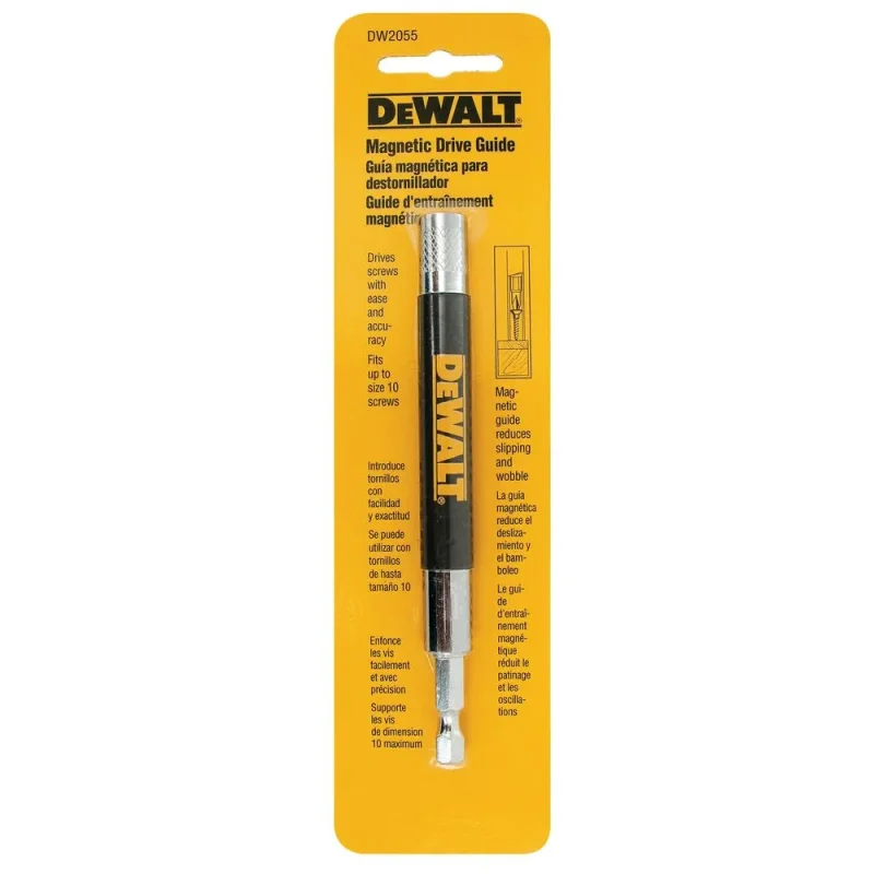 Guía Magnética para Destornillador 6 Pulgadas DEWALT DW20552