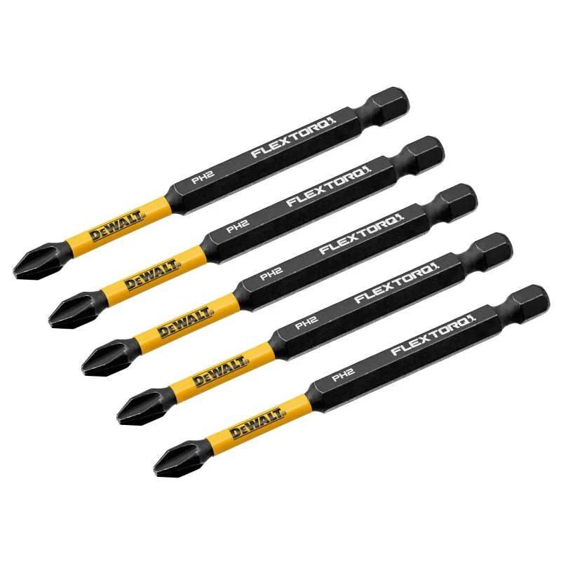 Set De 5 Puntas De Impacto PH2 De 3 1/2