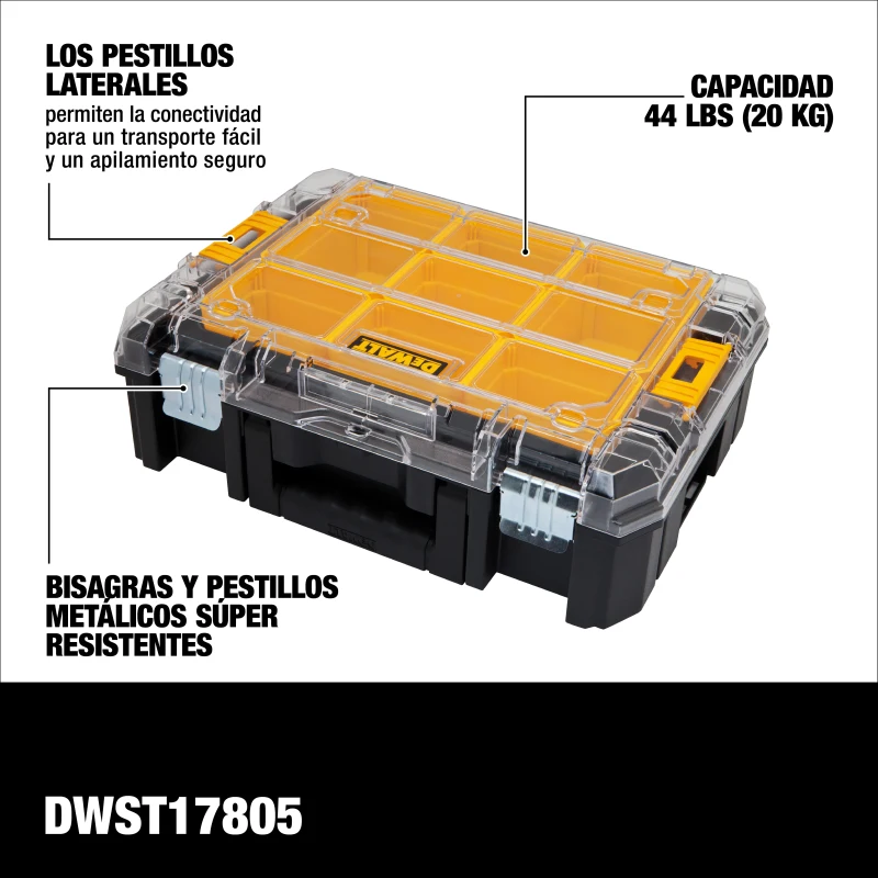 Organizador De Accesorios Tstak DEWALT DWST178052
