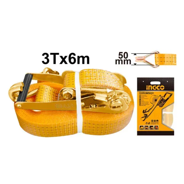 Eslinga Sujeción 3 Toneladas 50 mm X 6m INGCO HRSP3611