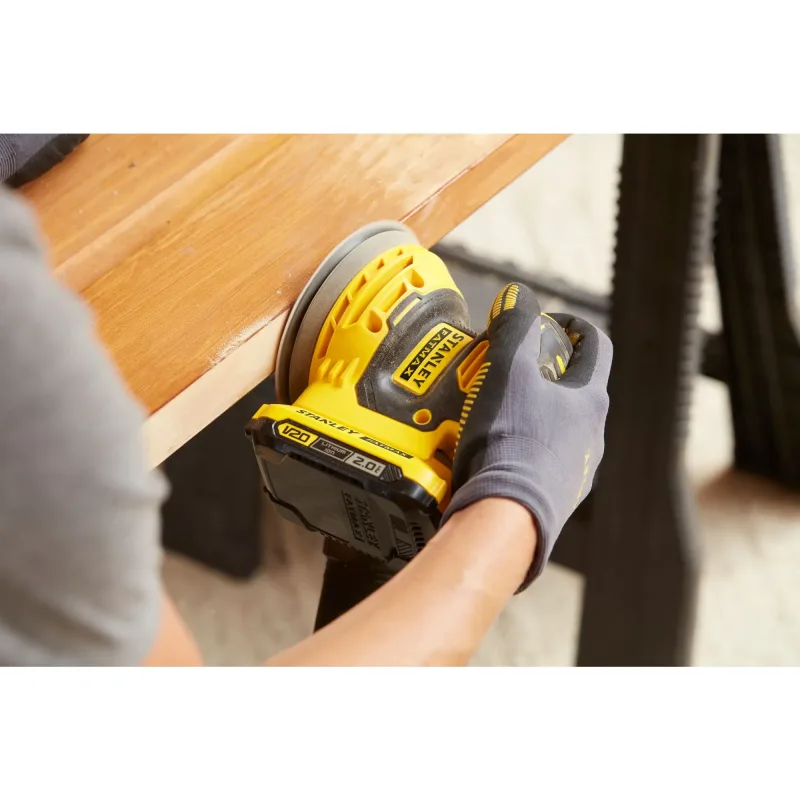 Lijadora Roto-orbital 20v Fatmax STANLEY SCS220B-B32