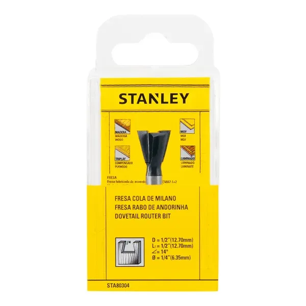 Fresa Cola De Milano 1/2