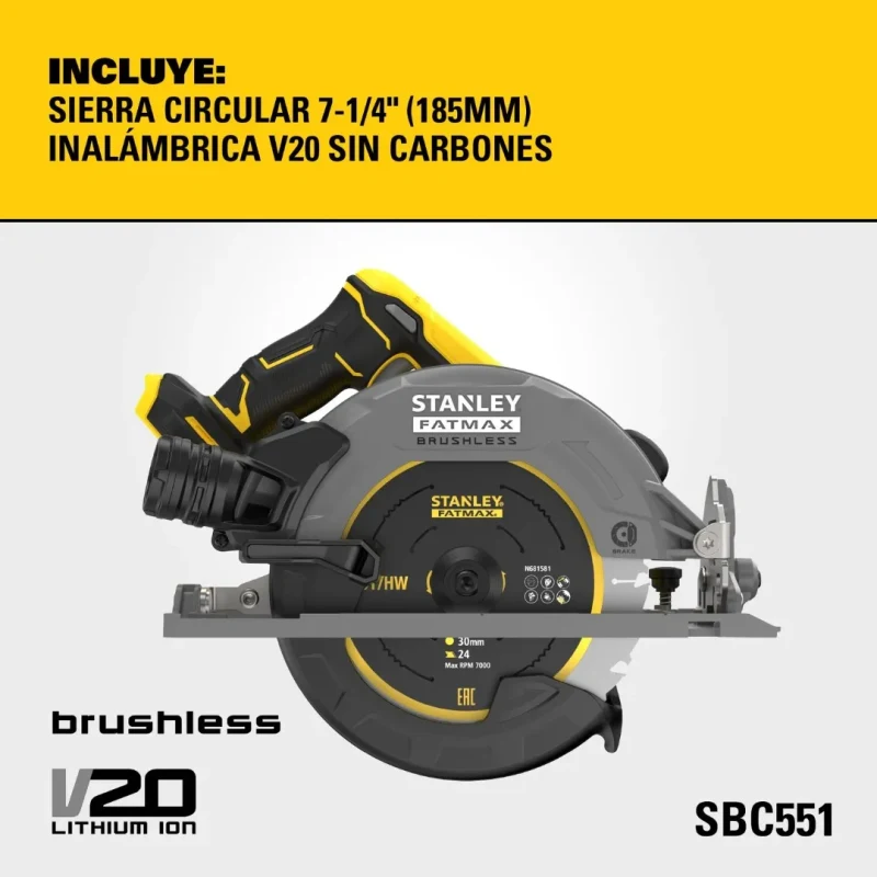 Kit Sierra Circular 7-1/4