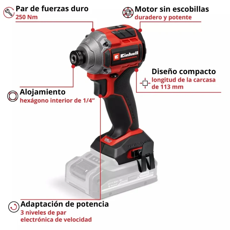 Atornillador de Impacto 1/4