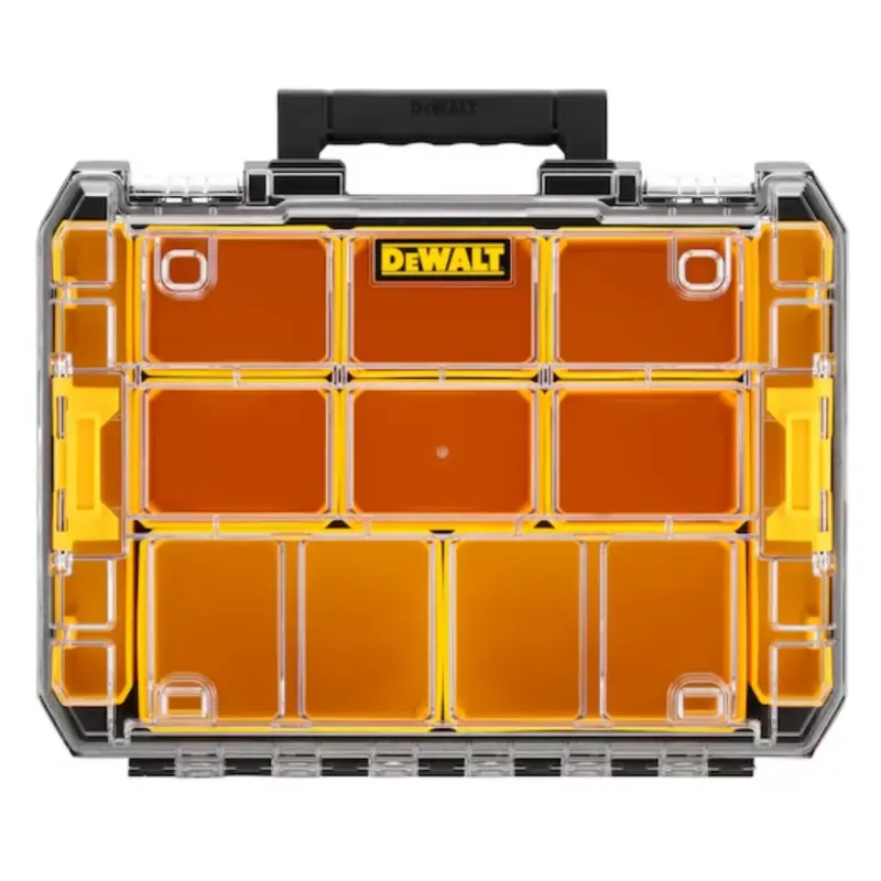 Organizador con Tapa Transparente IP54 7  TSTAK DEWALT DWST82968-12