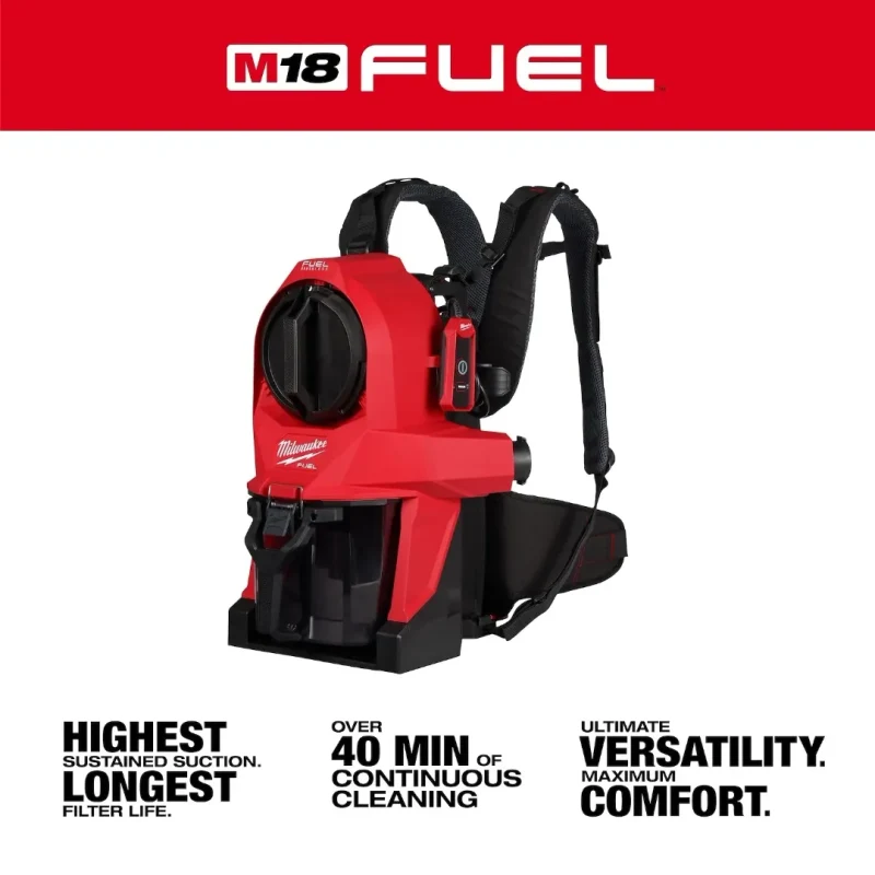 Aspiradora de Mochila 3 en 1 18V M18 FUEL™ MILWAUKEE 0895-202