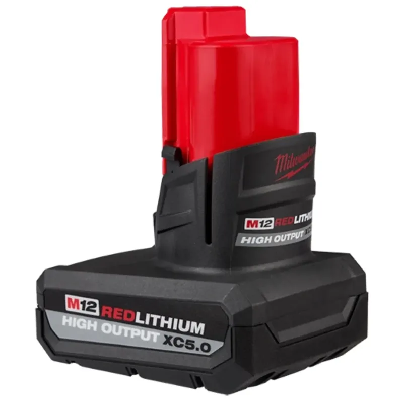 Batería REDLITHIUM HIGH OUTPUT XC5.0   M12 MILWAUKEE 48-11-24502
