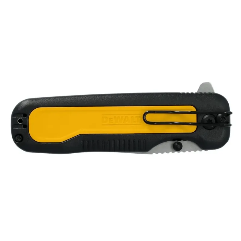 Navaja Tanto Plegable  con Filo Serrado DEWALT DWHT109942