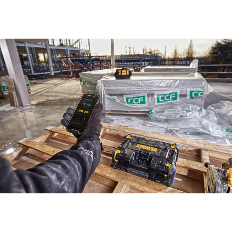 Radio con Cargador Integrado DAB/FM Bluetooth TSTAK DEWALT DWST1-81078-QW2