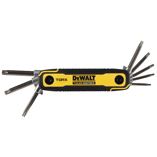 Llave Hexagonal Torx Plegable con Bloqueo TOUGHSERIES DEWALT DWHT702682