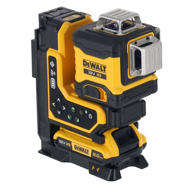 Kit Nivel Láser Control Remoto 3 Líneas 360° 20v Dcle34035d13