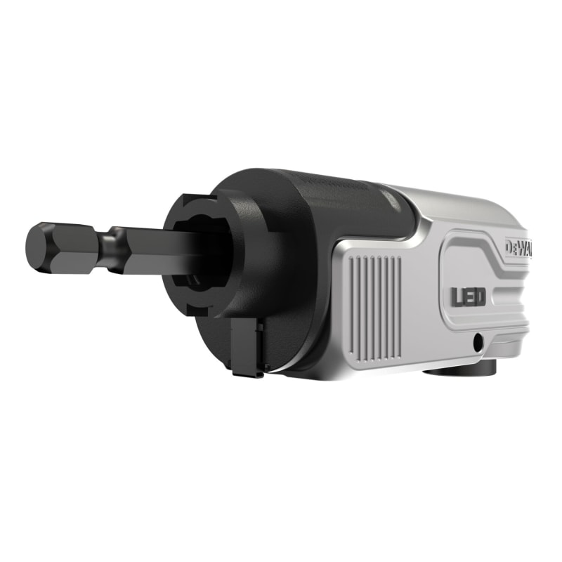 Adaptador de Ángulo Recto Modular Iluminado FLEXTORQ DEWALT DWALRAFT3