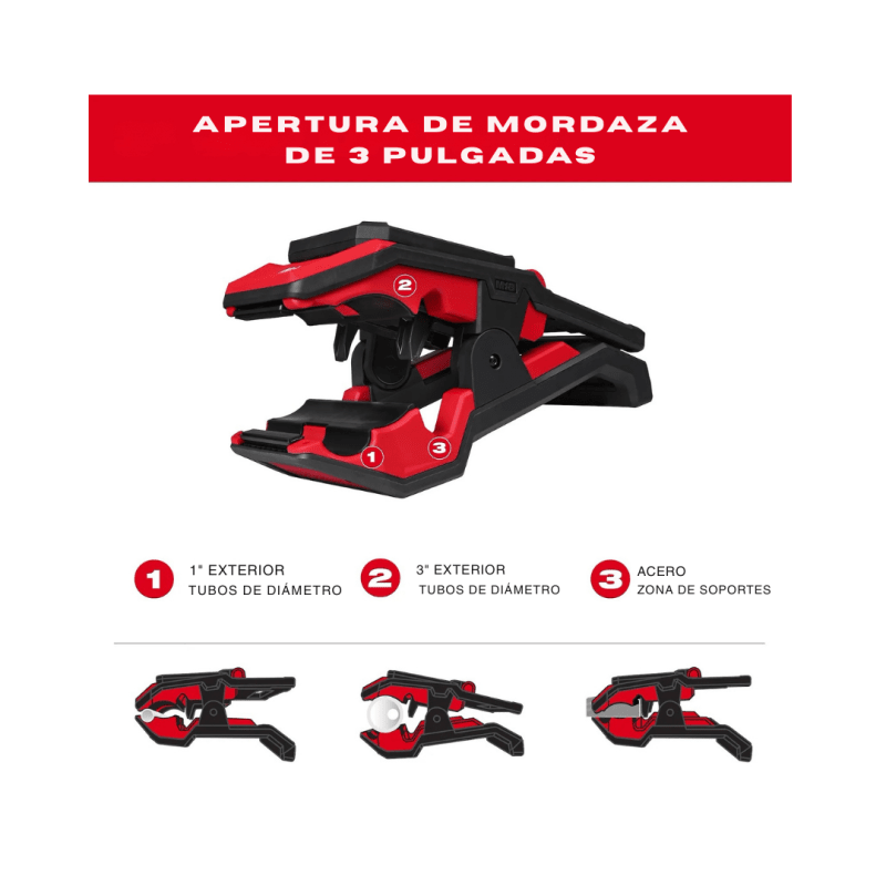 Reflector Con Pinza M18 Rover MILWAUKEE 2358-203