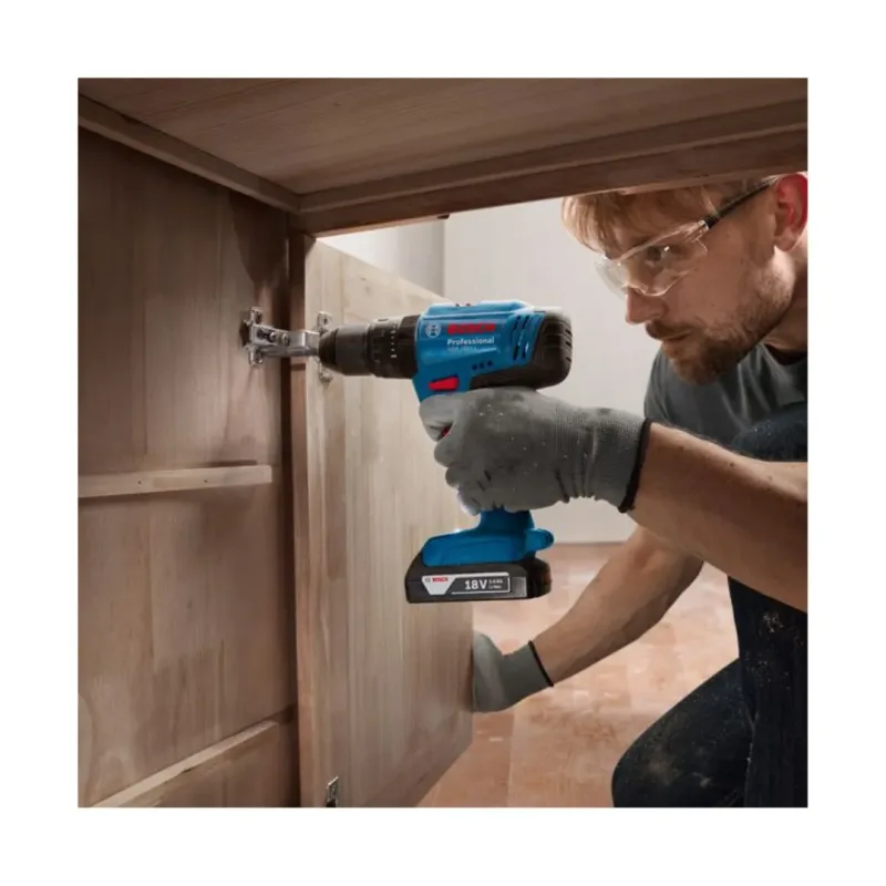 Kit Taladro Percutor Atornillador 18V BOSCH GSB 183-LI 06019K91E00002