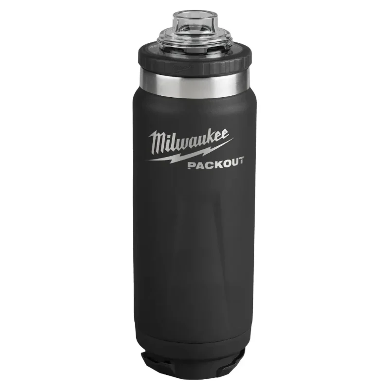Botella Térmica Aislada 24 oz con Tapa Chug PACKOUT MILWAUKEE 48-22-8396B3