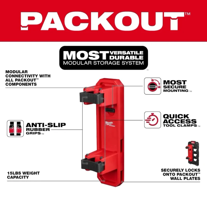Soporte Herramientas Mango Largo PACKOUT MILWAUKEE 48-22-83483