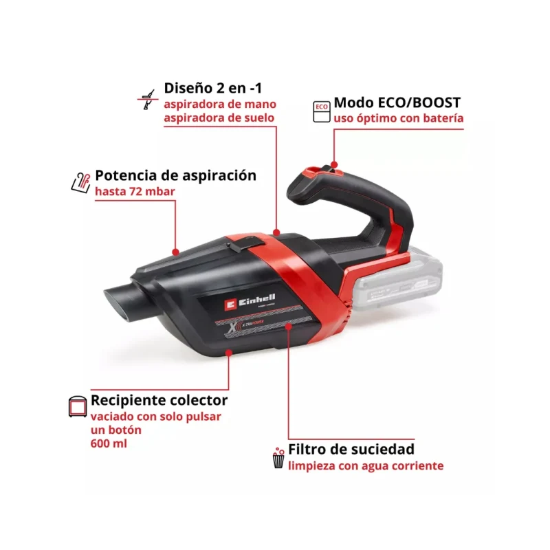 Aspiradora Inalámbrica 18v EINHELL 23471903