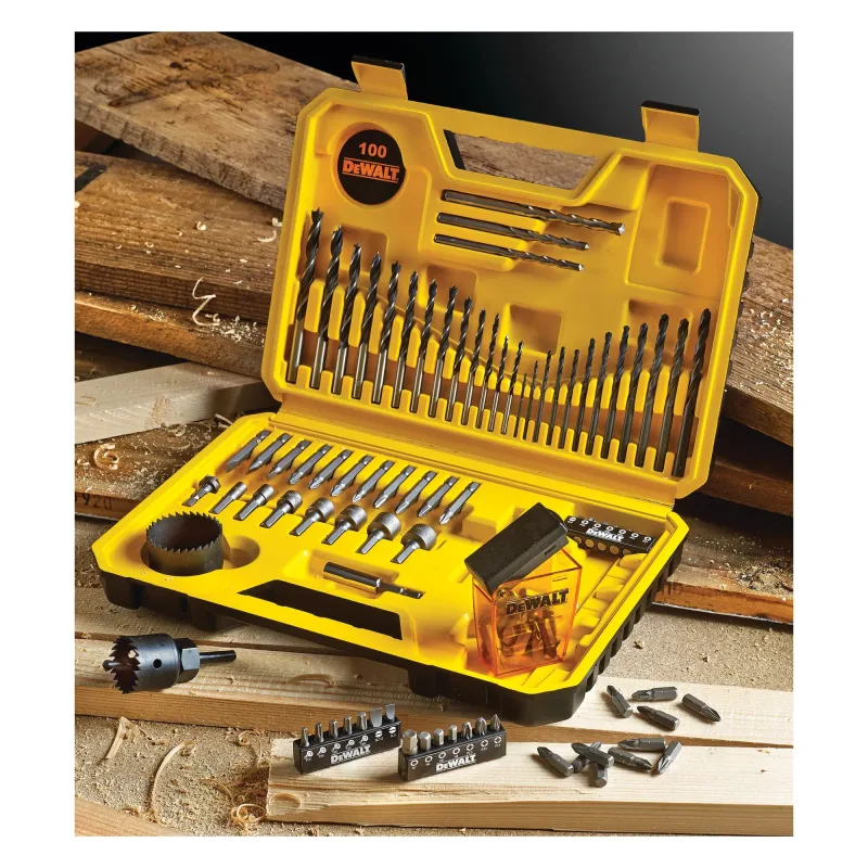 Set 100 Piezas Taladrar Y Atornillar DEWALT DT71563-QZ1