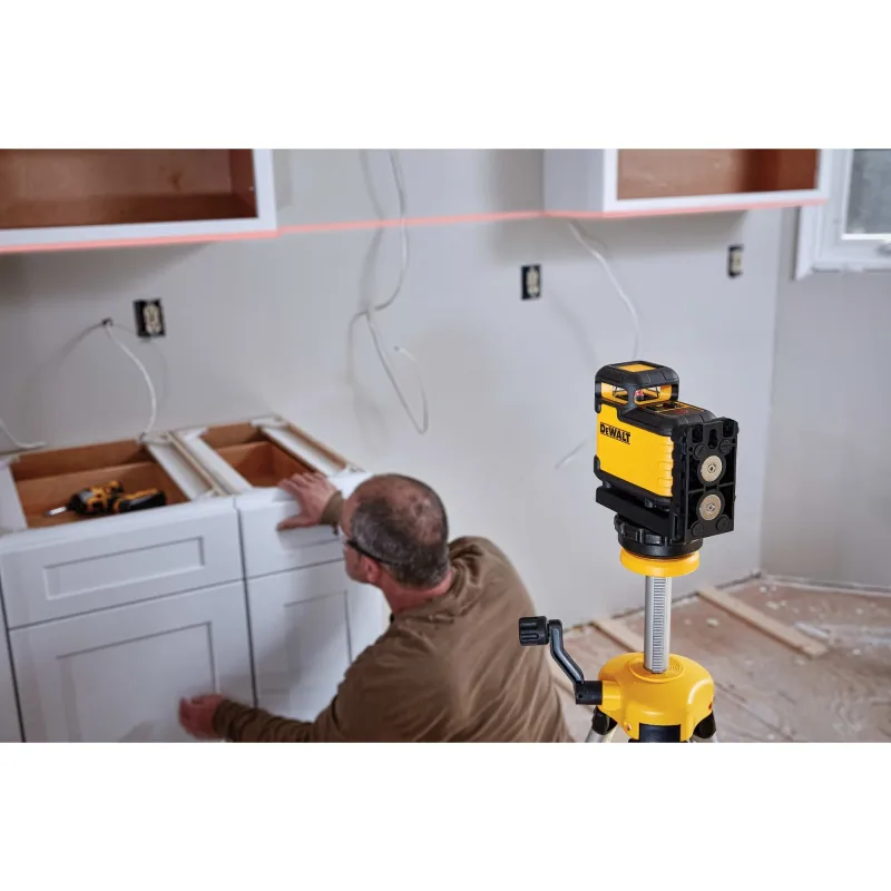 Nivel Láser De Línea Cruzada 360 Grados Luz Verde DEWALT DW03601CG3