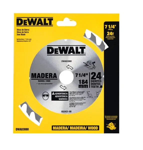 Disco Sierra Circular 7 1/4