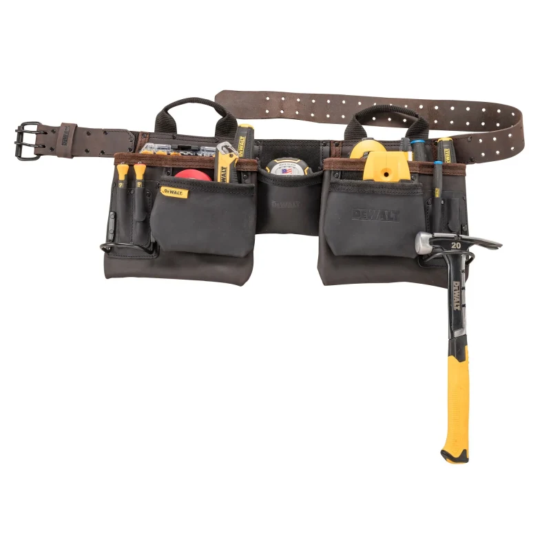 Cinturón Porta Herramientas Profesional De Cuero DEWALT DWST5501123