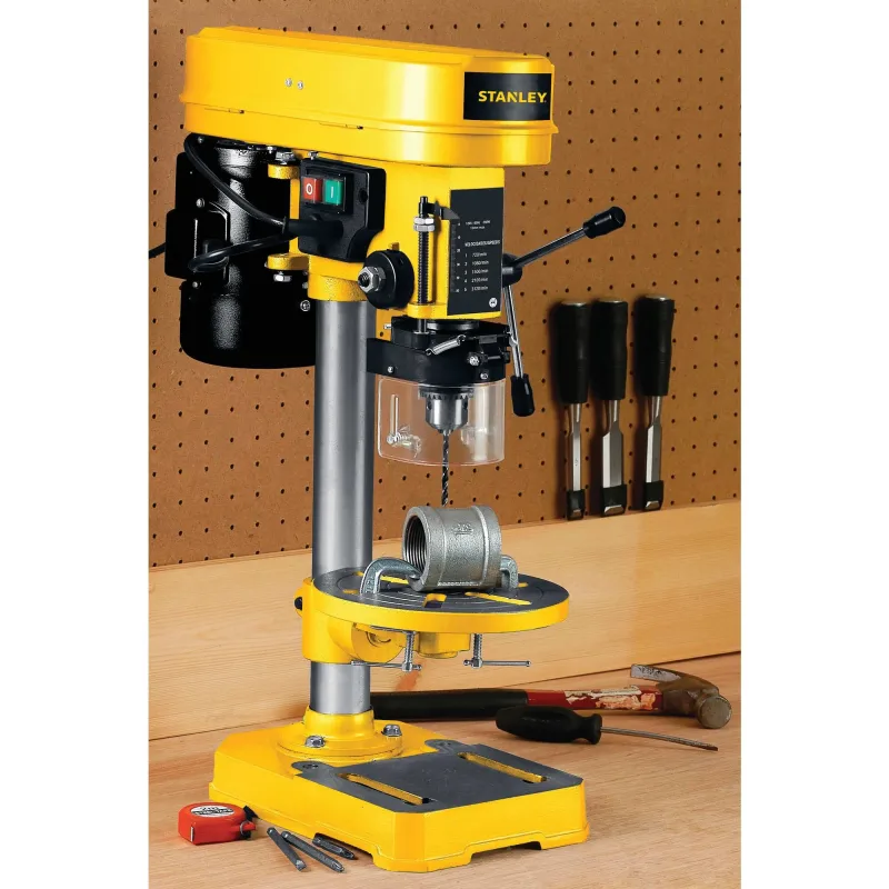 Taladro De Pedestal 250w Eléctrico 220v STANLEY SBT2513-B2C2