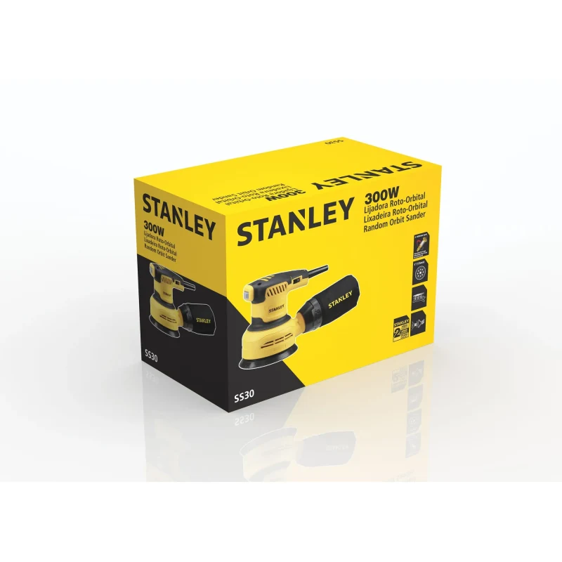 Lijadora Rotorbital 300w Eléctrico 220v STANLEY SS30-B2C3