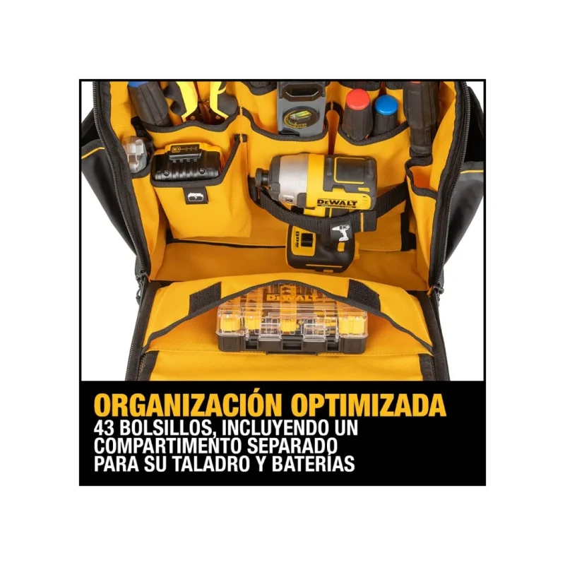 Mochila PRO 43 Bolsillos  DEWALT DWST60102-13