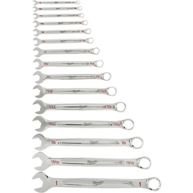 Juego de Llaves Combinadas 15 Piezas SAE MAX BITE™ MILWAUKEE 48-22-94153