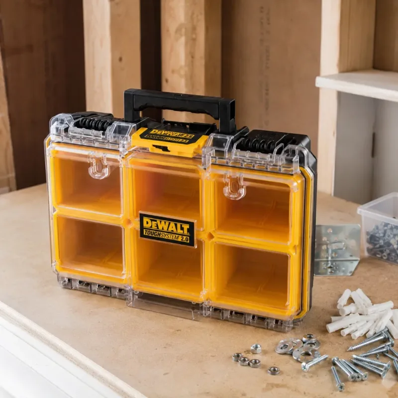 Organizador Compacto Mediano  Ancho TOUGHSYSTEM 2.0 DEWALT DWST83392-13
