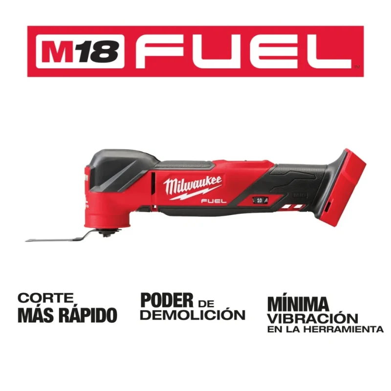 Multiherramienta Oscilante Brushless 18V M18 FUEL MILWAUKEE 2836-203