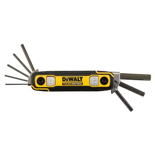 Llave Hexagonal Métrica Plegable con Bloqueo TOUGHSERIES DEWALT DWHT70267 (MM)3