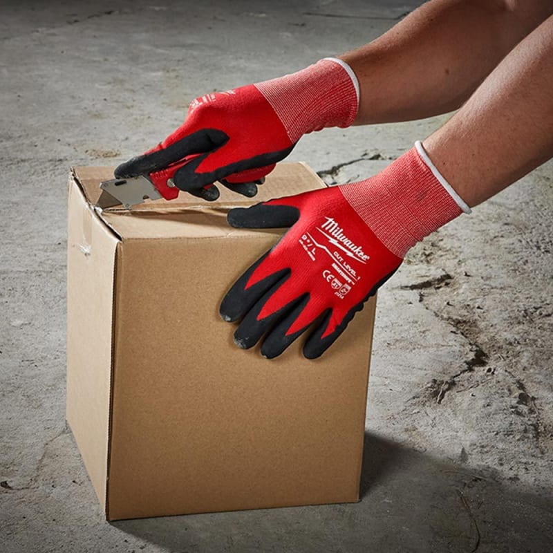 Guantes anticorte nitrilo nivel 1 MILWAUKEE 48-22-8900B5