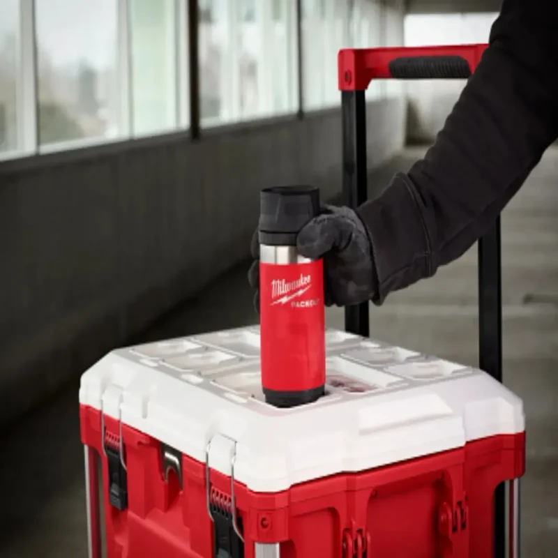 Botella Térmica Aislada 12 oz con Tapa Sip PACKOUT MILWAUKEE 48-22-8391B4