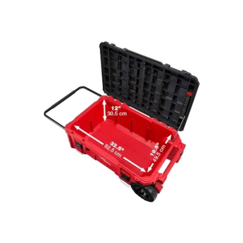 Baúl de Herramientas con Ruedas 35 Galones PACKOUT MILWAUKEE 48-22-84284