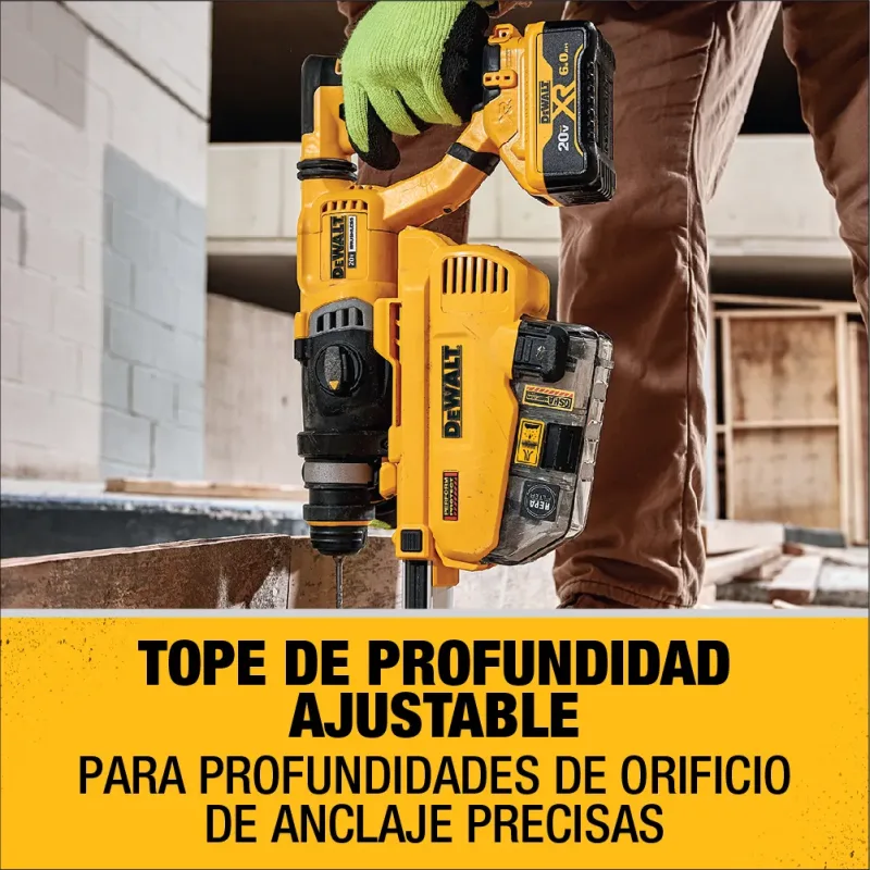 Extractor De Polvo Integrado Para Rotomartillo DEWALT DWH205DH2
