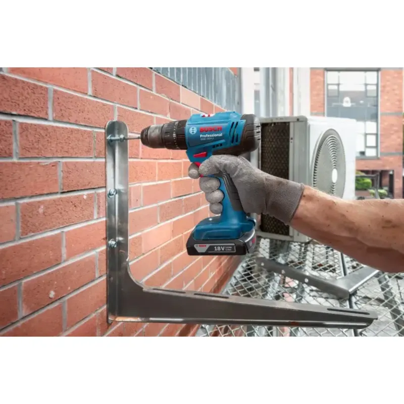 Kit Taladro Percutor Atornillador 13mm 60 Nm 18V Professional BOSCH 06019K91E10004