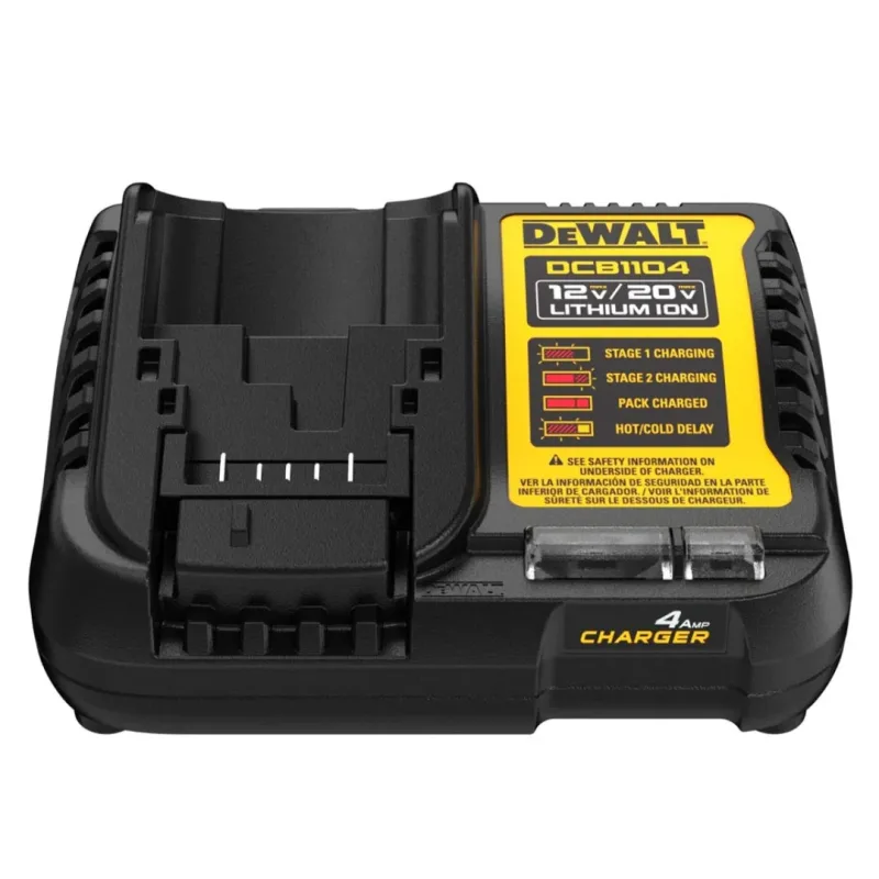 Starter Kit 2 Baterías Ion-Litio 20V MAX (2Ah + 5Ah XR) + Cargador 4A DEWALT DCB225CK-B24