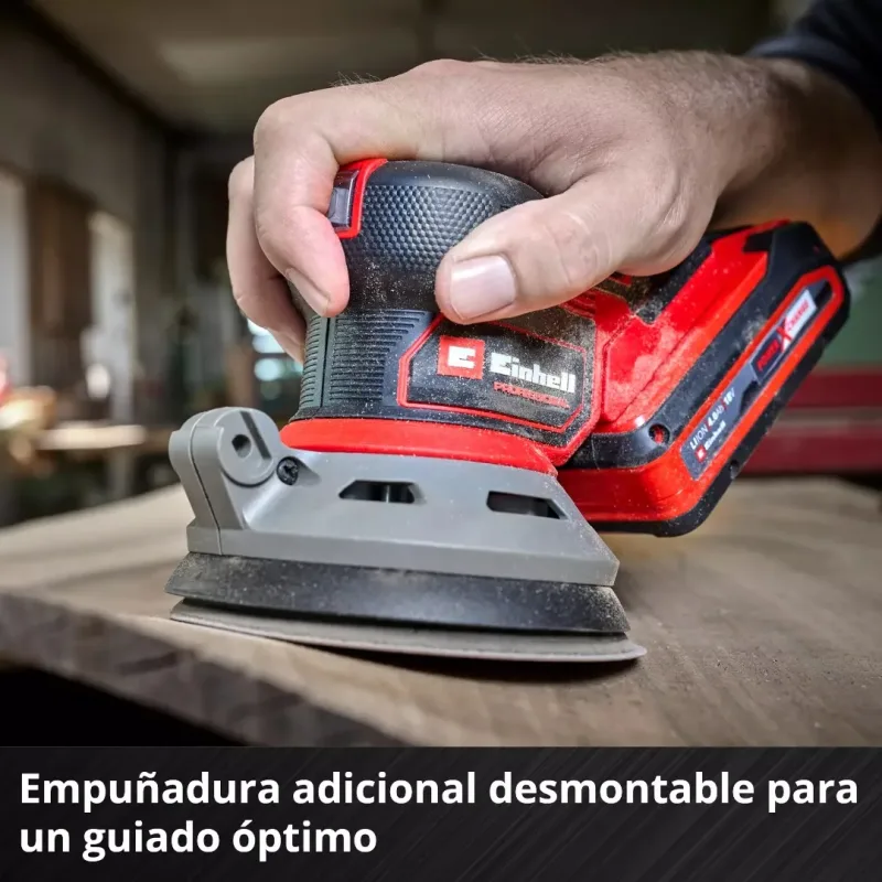 Lijadora Rotorbital Inalámbrica 125mm 6.000-24.000 RPM Brushless 18V Power X-Change EINHELL 44620204