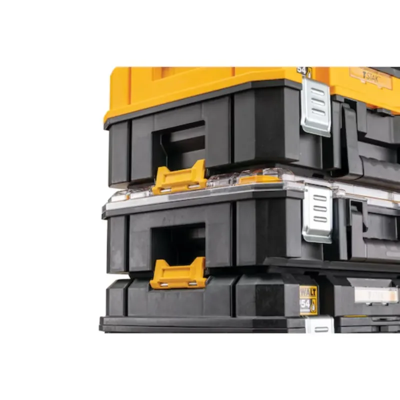 Organizador con Tapa Transparente IP54 7  TSTAK DEWALT DWST82968-14