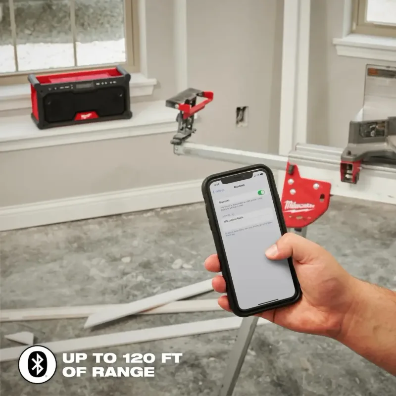 Radio Bluetooth AM/FM Jobsite M18 MILWAUKEE 2952-204