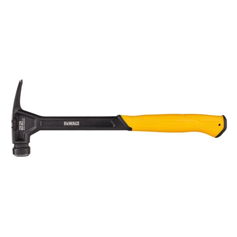 Martillo de Armador Cara Fresada 22 oz Acero una Pieza DEWALT DWHT51005-04