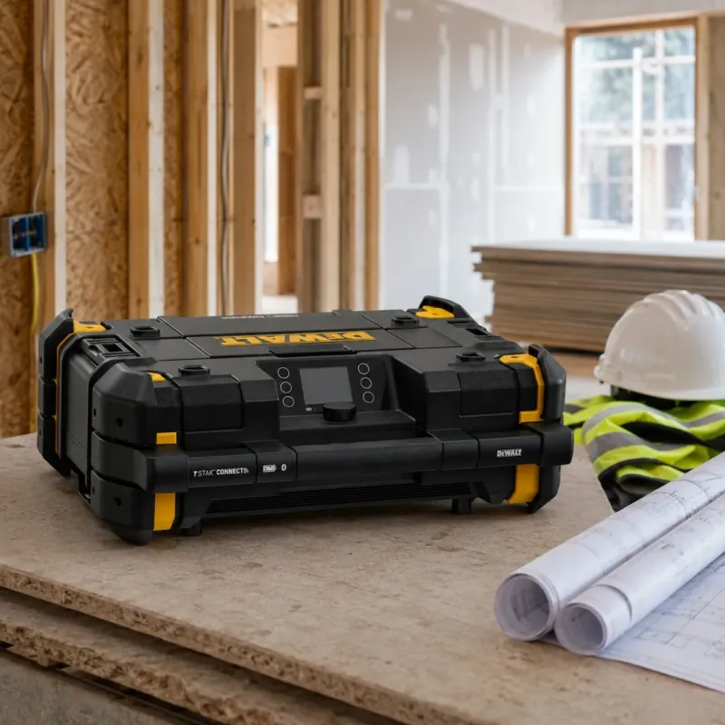 Radio con Cargador Integrado DAB/FM Bluetooth TSTAK DEWALT DWST1-81078-QW4
