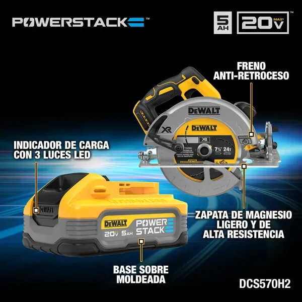 Kit De Sierra Circular 7-1/4