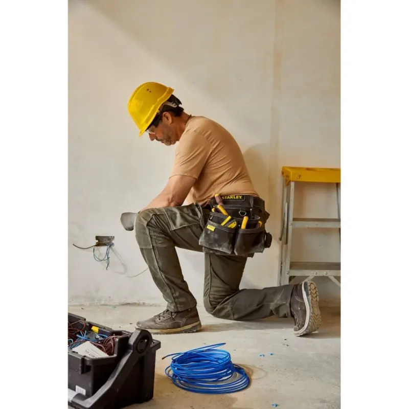 Bolsa Portaherramientas Doble Cuero de Búfalo STANLEY STST1-801165