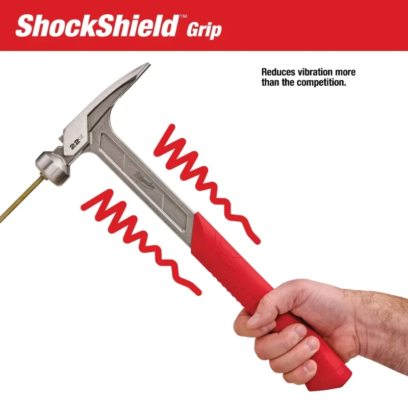 Martillo Para Enmarcar Cara Lisa 22 oz MILWAUKEE 48-22-90235