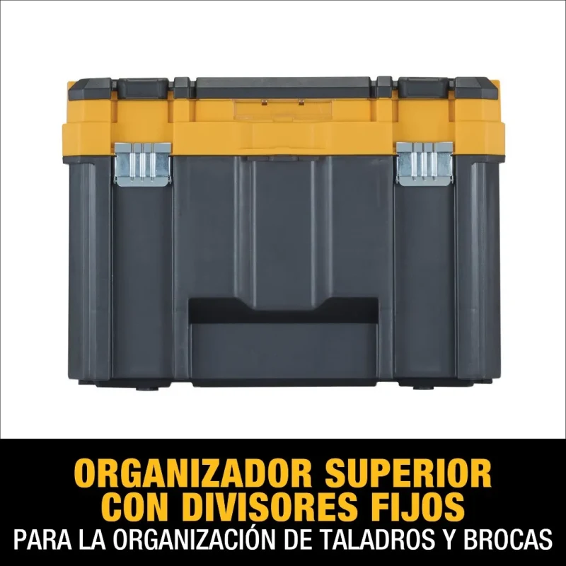 Caja Profunda con Mango Largo 30 L IP54 TSTAK 2.0 DEWALT DWST83343-16