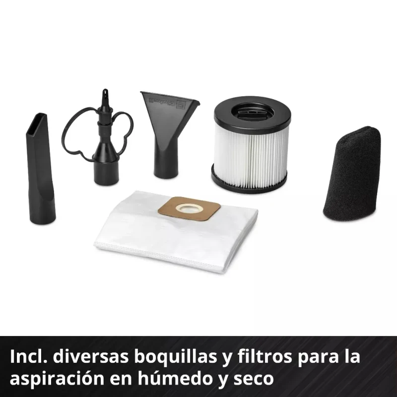 Aspiradora Polvo y Agua Inalámbrica 10 L 180 mbar Brushless Professional Power X-Change EINHELL 23471557