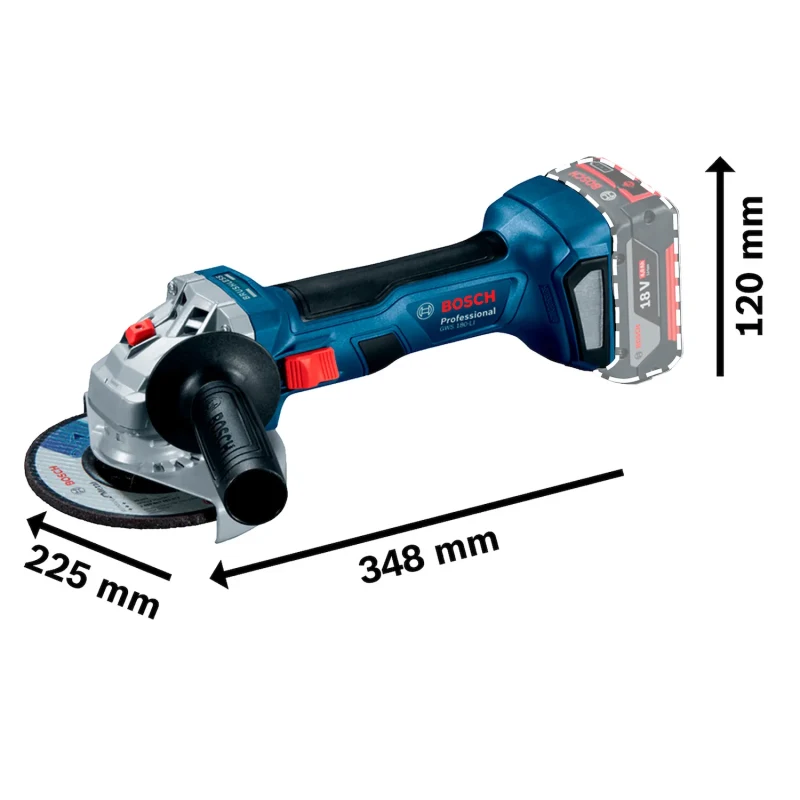 Kit Taladro + Esmeril 18 V BOSCH 06019H90E40007